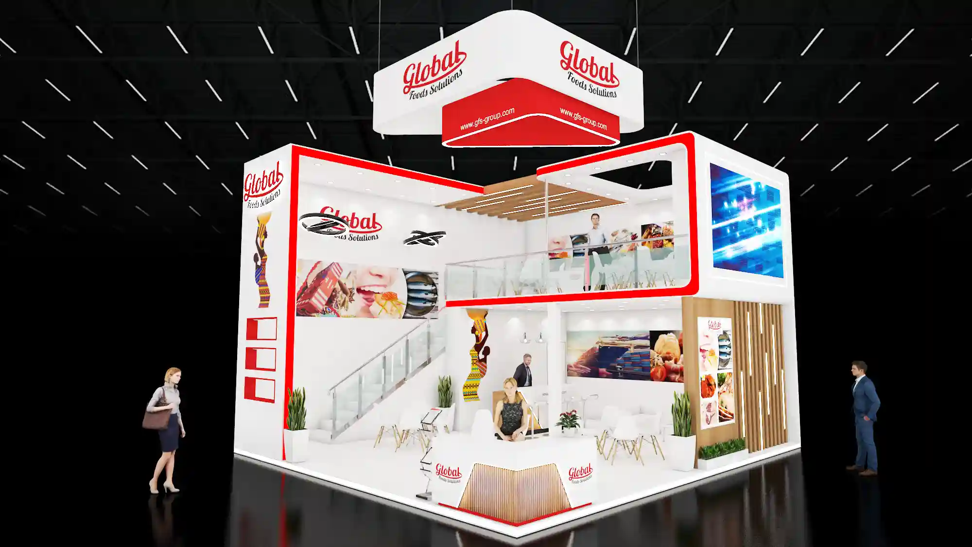 Expotree - Double Decker Exhibition Booth Design